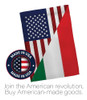 ~? Breeze Decor Us Italian Friendship Garden Flag Regional A 4
