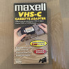Adaptador Fita Vhs-c Maxell 1