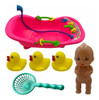 Muñeca  Juguete + Bañera + Patitos Juego Niñas 0