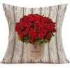 Royalours Vintage Spring Flower Throw Pillow Covers Fondo De 4