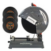 Sierra Sensitiva Gladiator 2200w 355mm C/discos - Ynter Ind 0