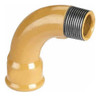 Curva 90° Hierro Epoxi Macho Hembra 3/4 Pulgadas 0