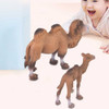 Estatueta De Animal De Plástico, 2 Peças, Modelo Em Miniatur 4