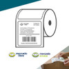 12 Rollos 245 Uni Etiquetas Térmicas Troqueladas 100x190mm 1