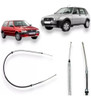 Kit De Cables De Freno Fiat Uno Way 2012 C/protector 5