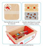 Tookyland Juego De Cocina De Madera Para Simular, 4