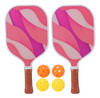 Conjunto De Bolas De Pickleball Ao Ar Livre Com Remo E Bolas 2