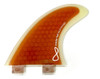 Quilhas Fcs Kit Thruster Pc-3 Small Vermelho Triquilha Surf 4