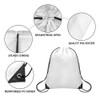 Bolsas De Poliéster Para Gimnasio, 50 Unidades, Blanco 4