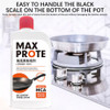 Ferramenta Para Panelas De Aço Inoxidável A Pot Bottom Black 3