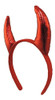 Diadema De Cuernos De Diablo Rojo 0