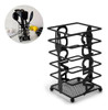 Soporte Para Cubiertos Mesada En Metal Negro Calado 0
