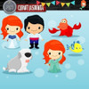 Pack Imágenes Hd Clipart La Sirenita + Vectores + Regalo 2 Pack Imágenes Hd Clipart La Sirenita + Vectores + Regalo 2