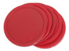 4 Unidades De Discos De Hóquei 82 Mm Disco Vermelho 0 4 Unidades De Discos De Hóquei 82 Mm Disco Vermelho 0