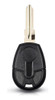 Carcasa Completa Llave 2 Botones Dentada Gt15 Keyfad Ft00002 0