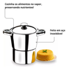 Brinox Lyon Stainless Steel 2L Cuscuzeira – Durable Kitchen Pan