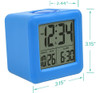 Equity By La Crosse 73005 Blue Soft Cube Lcd Despertador Con 2