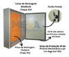 Caixa Painel Elétrico 80x60x25 Quadro Comando Hermética 1