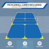 A11n - Juego De Red De Pickleball Portátil, Red De 4