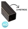 Aço Metalon Tubo 20x20 5 Peça 2m 3