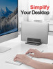 Soporte Vertical Para Laptop Ajustable Doble Ranura 3