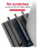 Soporte Vertical Para Laptop Ajustable Doble Ranura 5