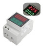 Voltimetro Amperimetro 80-300vac 0.1-99.9a Riel Din Cnsckj 2