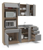 Mueble Cocina Kit Completo 192cm De Largo Decorama 2