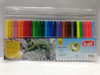 Marcadores Escolares Fibras De Colores Trabi X 30 U.v Devoto 1