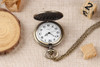 Reloj De Bolsillo De Bronce Para Veteranos Con Cadena 2