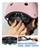 Casco De Bicicleta Para Niños, Ajustable Y 4