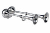 Dc 12v Bote Acero Inoxidable 18-1/2  Doble Trompeta Cuerno - 3