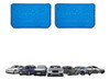 Parasol Ventana Lateral De Coche - Cortina Magnetica 2pcs. B 0