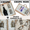 Relleno Biodegradable Para Embalaje: Chips Mini X 1 Kg 2