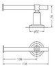 Accesorio Portarrollo Fv Temple 0167/87 Cromo 1