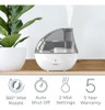 Humidificador Pure Enrichment Ultrasonico 1.5l 2