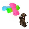 Hueso Grande Juguete Chifle Fluor Perfumado Mascotas 5