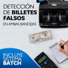 Contadora Billetes Máquina Nuevo Detector Falsos 3