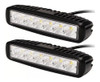 Faro Caminero Led Rectangular 6 Led 27 Watts Envio Gratis 0