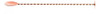 Cuchara Muddle Bar Muddler Barfly, Chapada En Cobre, 30 Cm 3