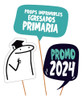 Kit Imprimible Photo Props Foto Cartelito Egresados Primaria 0