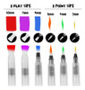 Pinturas De Agua Con 6 Plumas Recargables De Diferentes Tama 2
