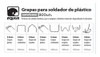 Grapas Grampas Para Pistola Soldador De Plástico Equus K37 2