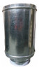 Sombrero Venturi Tipo Americano Galvanizado De 12 Calibre 24 0