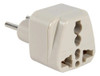 Enchufe Adaptador De Ficha Universal A 2 En Línea Minwa Nnet 0