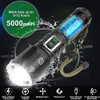 Linterna Led Recargable Usb, 10000 Lumenes, Bateria 5000 Mah 2