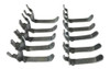Tablero De Herramientas Perforado 140x40 + Ganchitos (20u) 1