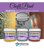 4 Pinturas De Tiza Chalk Paint Eterna 200ml Metalizados 2