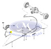 Cable Palanca Freno De Mano Ford Ranger 1998 - 2011 1