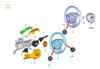 Contacto De Airbag Ford Ka Ecosport Fiesta Kinetic Original 3